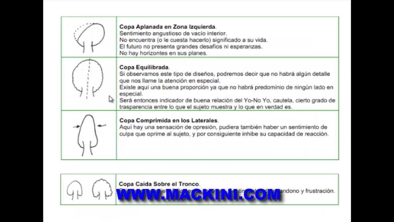 ARBOL TEST - DIBUJO - PRUEBA PSICOMETRICA REVELADA