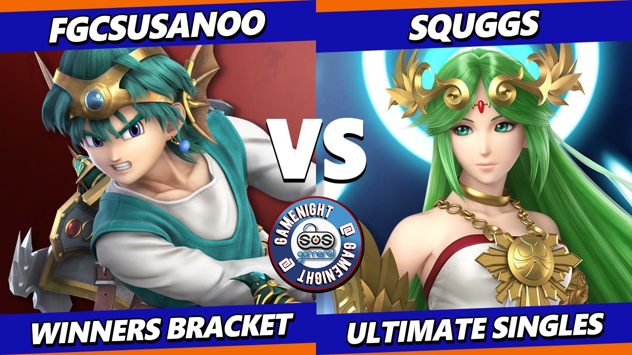SOS Game Night 84 - FGCsusanoo (Hero) Vs. squggs (Steve, Palutena) Smash Ultimate - SSBU