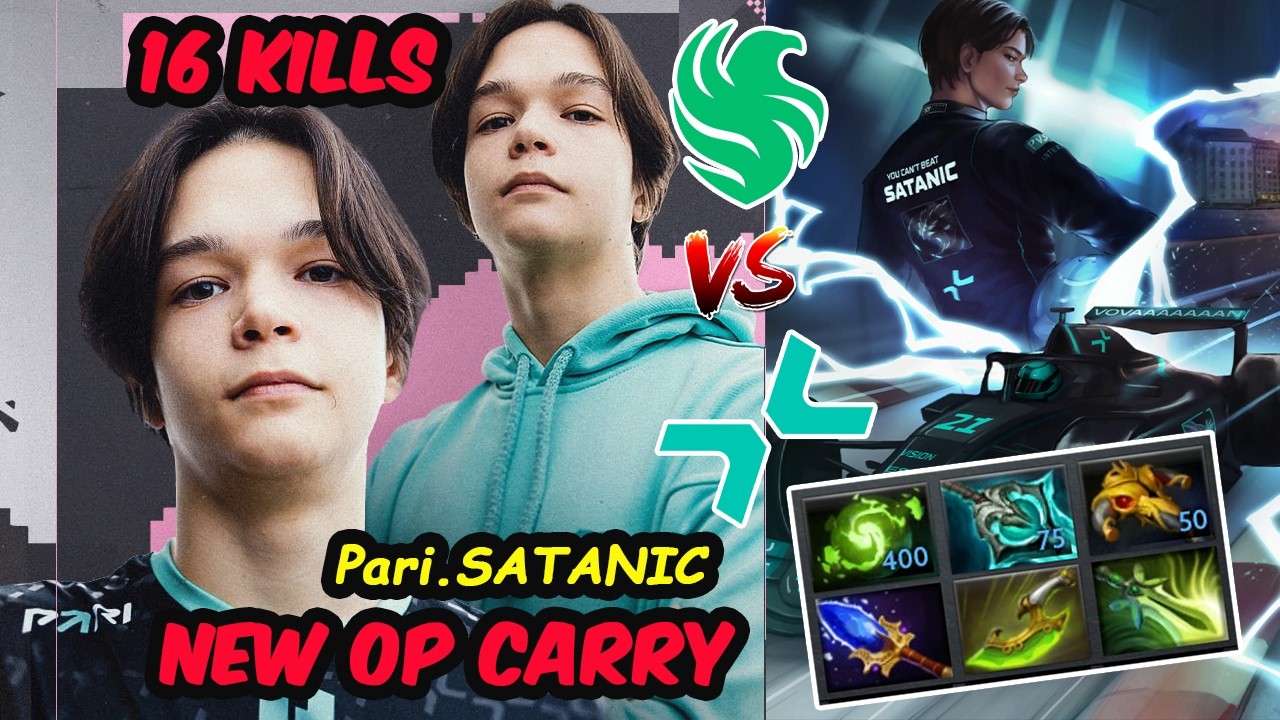 This SATANIC plays Beasmaster Carry vs Falcons DreamLeague28