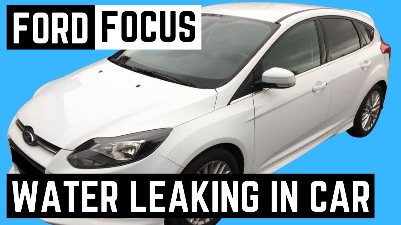 Ford Focus MK3 2010 - 2018. Протекание воды в ниши для ног и багажник. Распространенная неисправн...