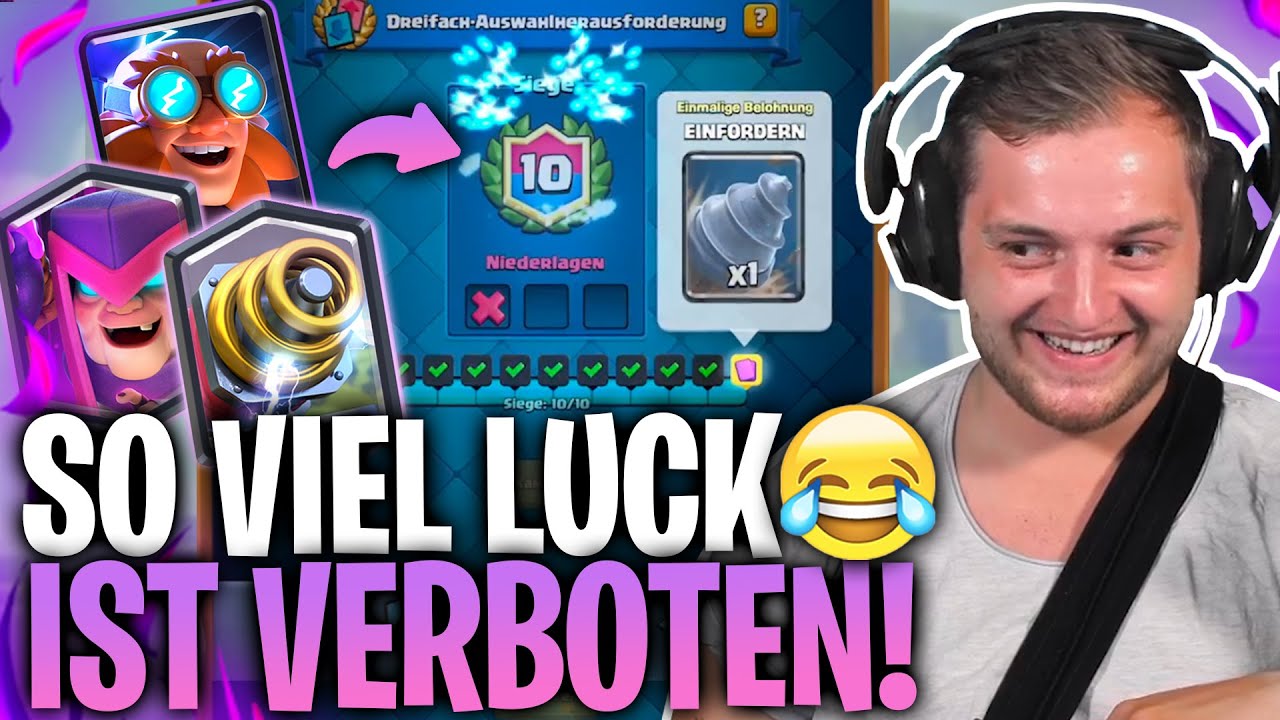 😂🍀 DREIFACH AUSWAHL CHALLENGE! So VIEL Spaß mit SO VIEL LUCK! | Free2Play Challenge!