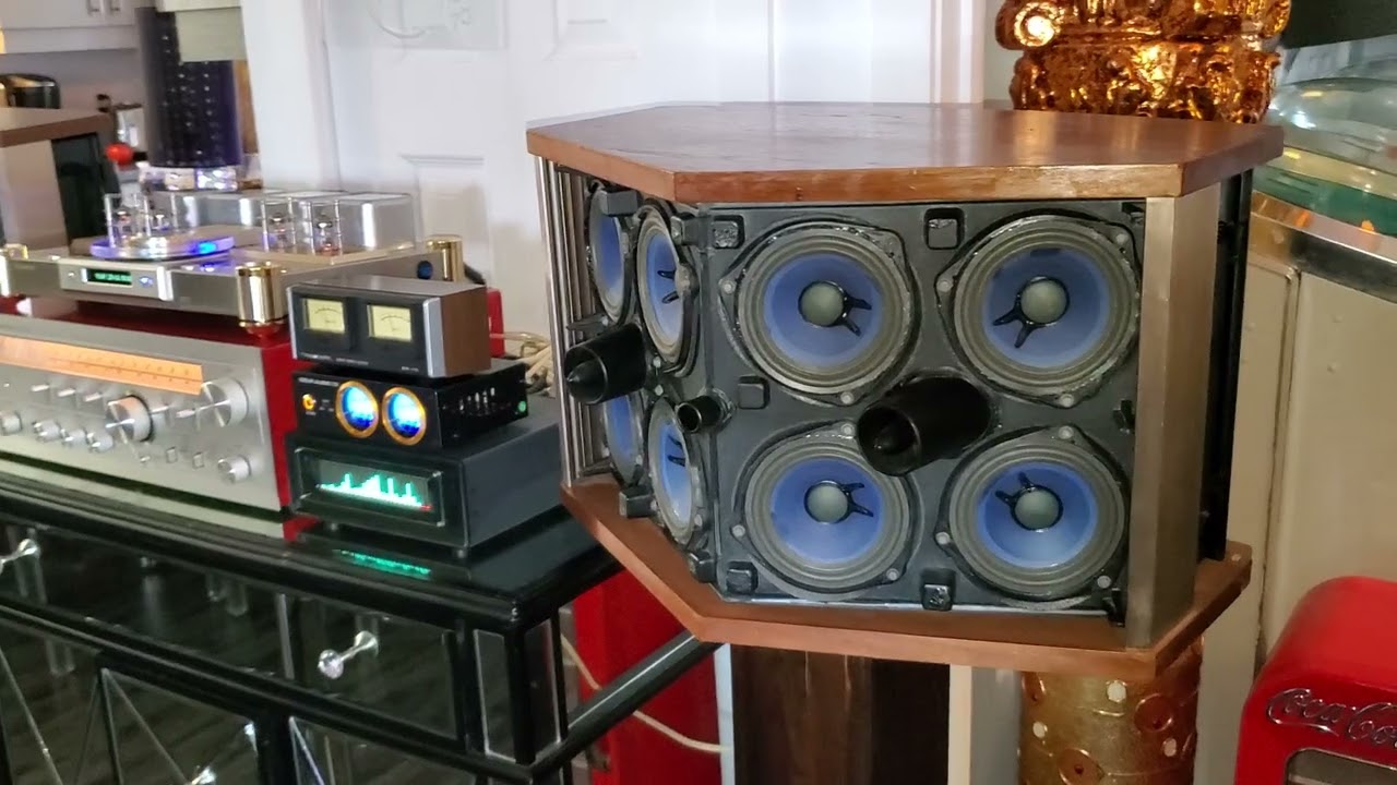 Shandling vacum tubes drive speaker bose 901 série 5 year 1983 vintage audio crazy eugene 