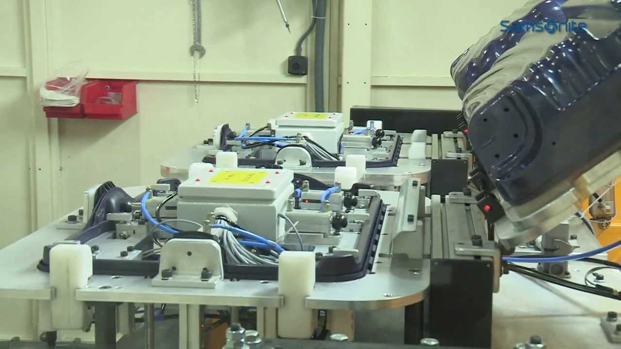 Samsonite Lite-Locked Production process