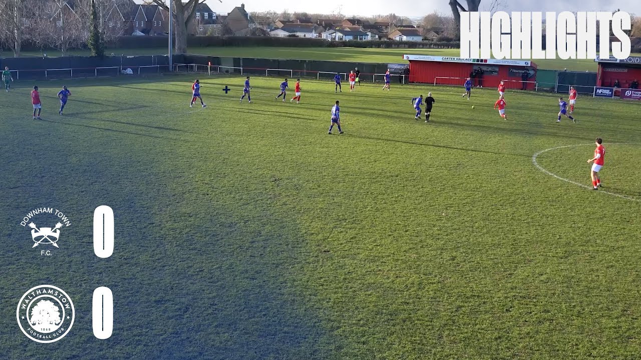 Downham Town 0-0 Walthamstow - Match highlights