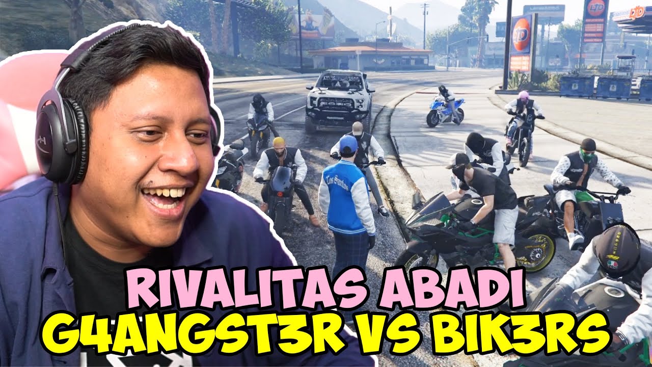 G4NGST3R VS BIK3RS - GTA V Roleplay