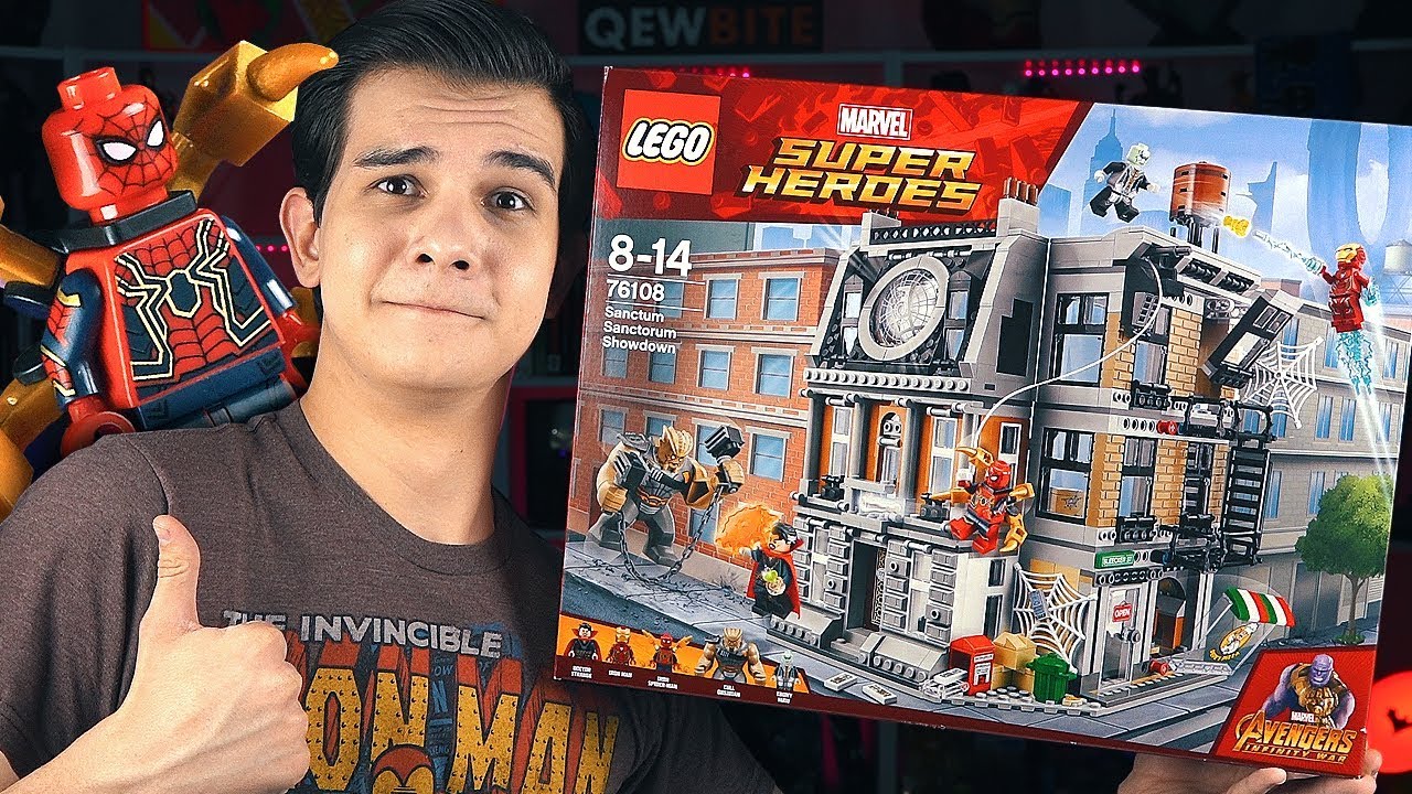 LEGO Война Бесконечности - ЖЕЛЕЗНЫЙ ПАУК (76108)
