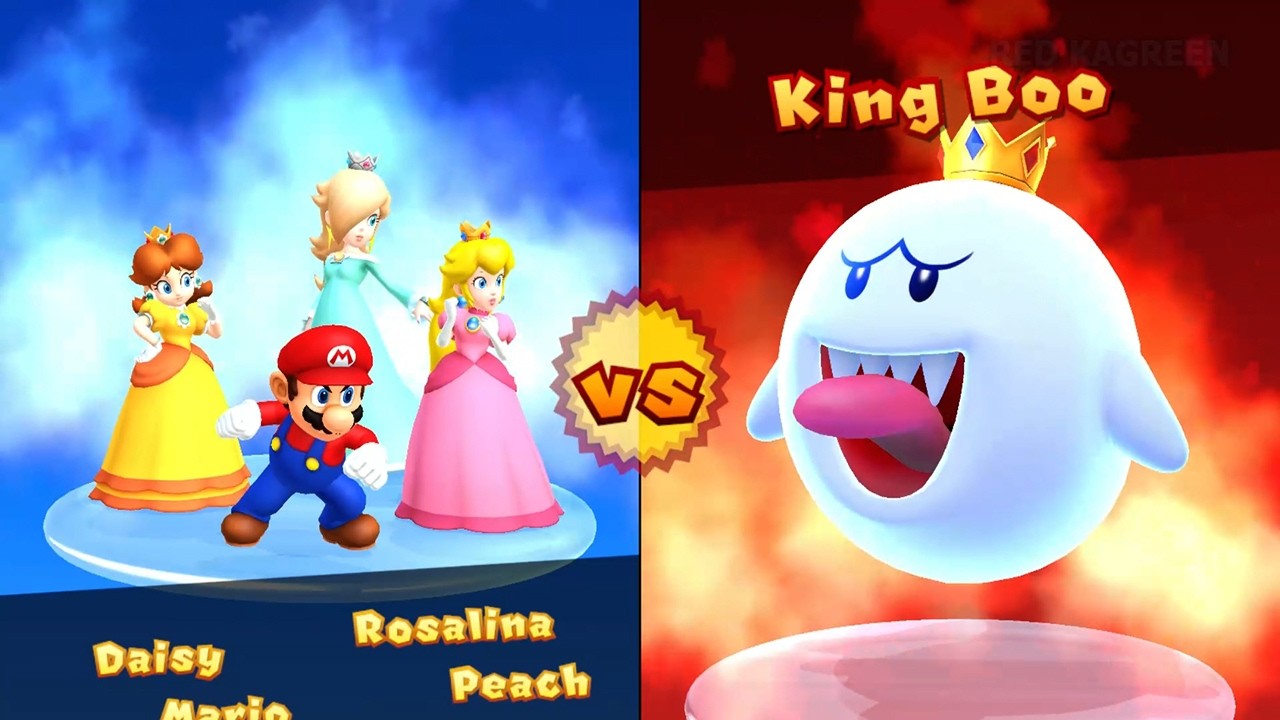 Mario Party 10 - Daisy vs Peach vs Rosalina vs Mario (Haunted Trail)