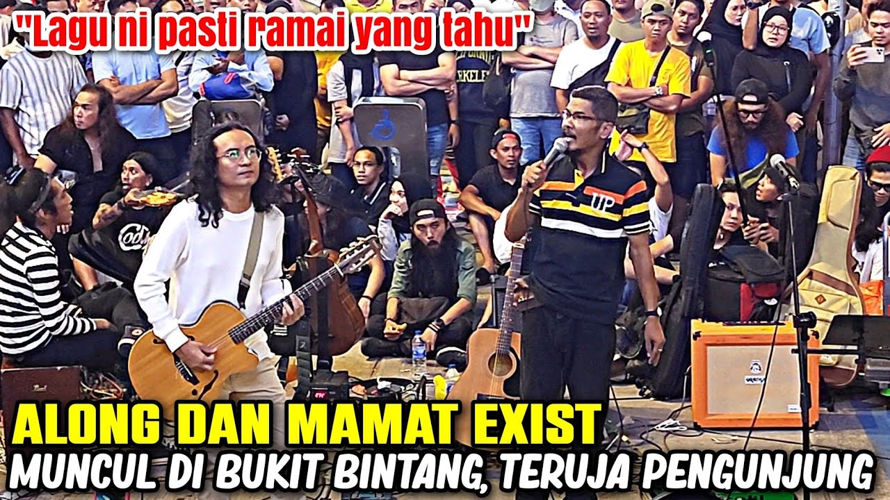 WOW ! EXIST MUNCUL DI BUKIT BINTANG, SIAP BELANJA LAGU PROMOSIKAN KONSERT RESOLUSI EXIST 18/11/2022