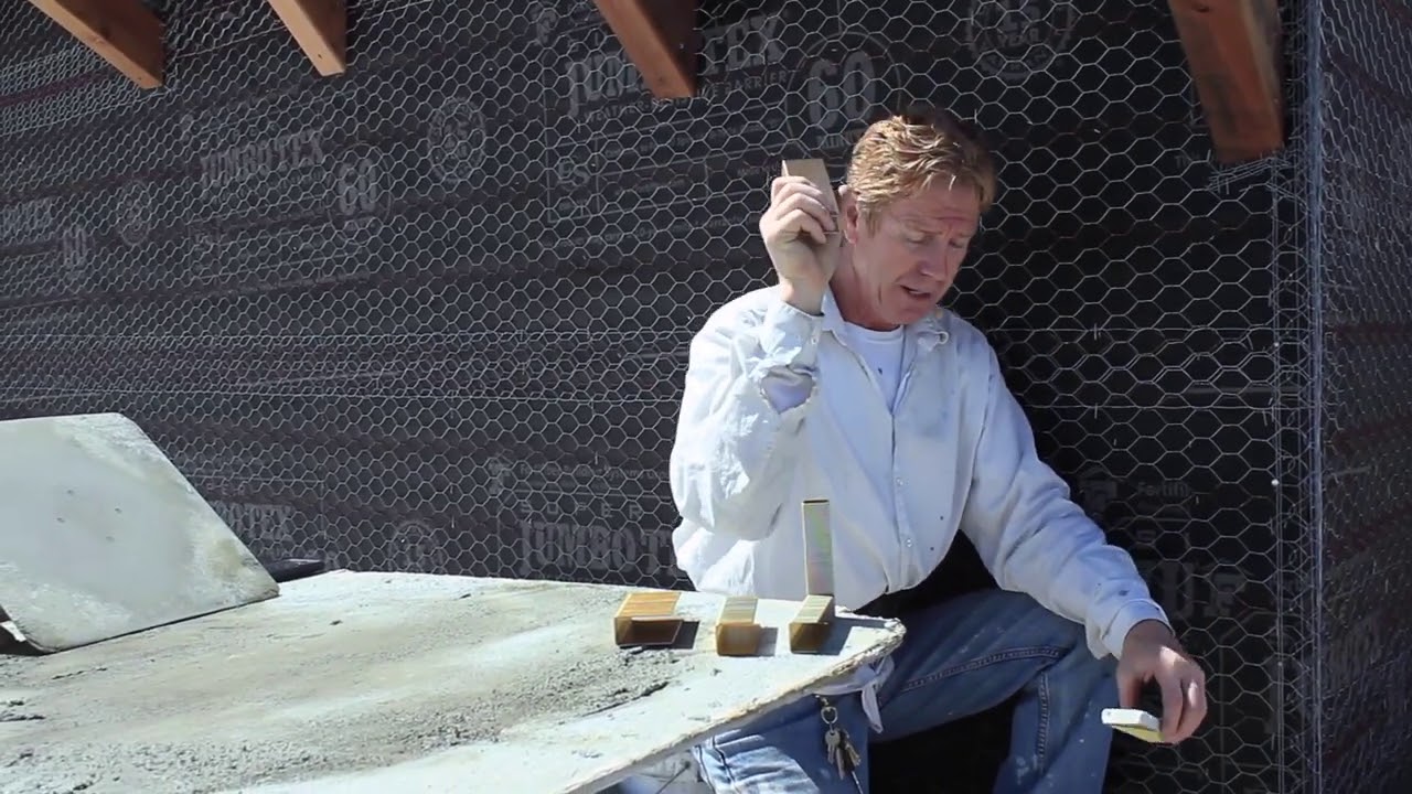 Stucco staples width and length, attach stucco wire or netting