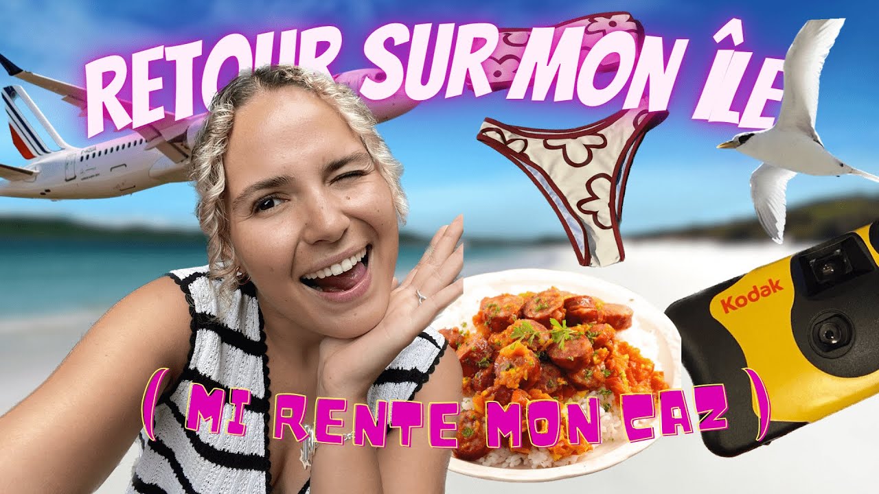 VLOG || Je déménage à la Réunion 🇷🇪 ( bassins, food, sunset, plages, pêche, spots... à la RUN )