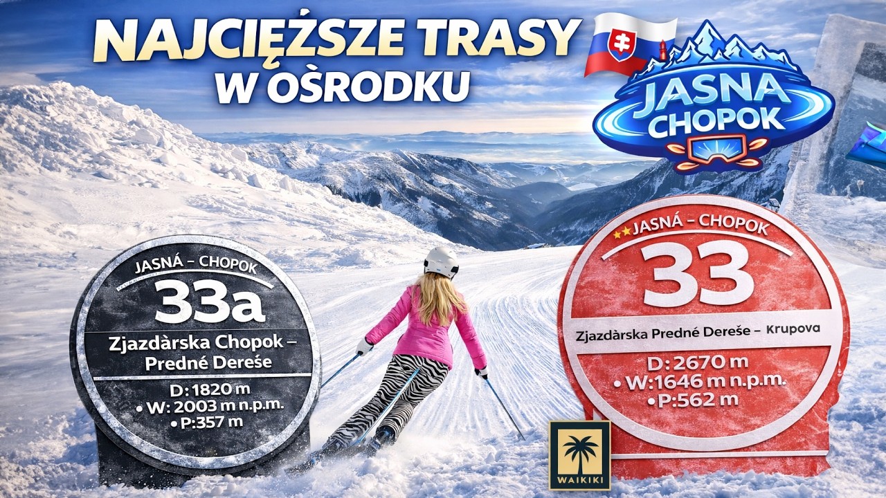 Trasa 33a⚫️Zjazdárska Chopok - Predné Dereše 🇸🇰 / 33🔴Zjazdárska Predné Dereše - Krupová Odcinek 12