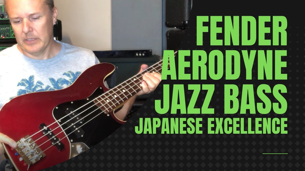 Fender Aerodyne Jazz Bass - Japanese Excellence
