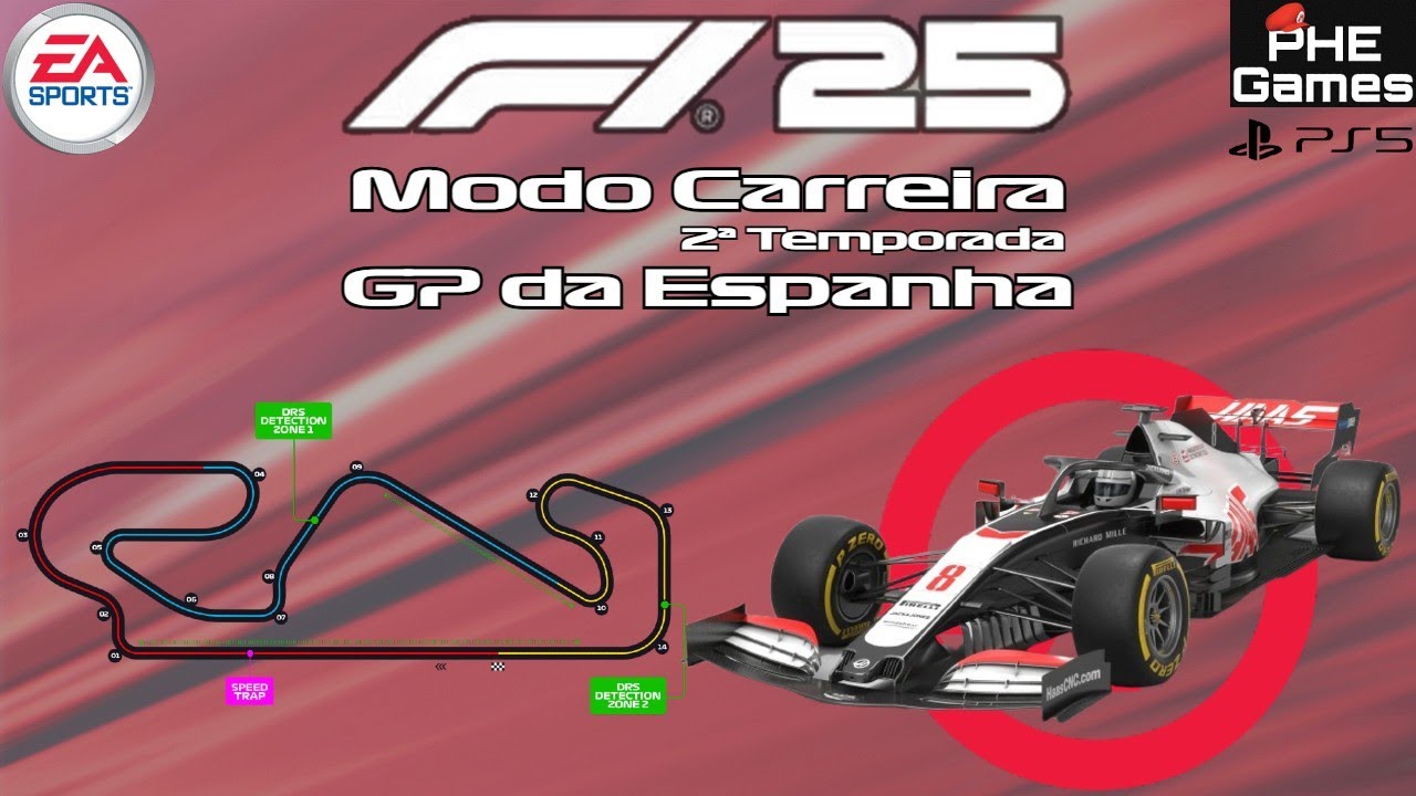 F1 25 - GP da Espanha (Modo: Carreira / 2ª Temp.) (PS5) (