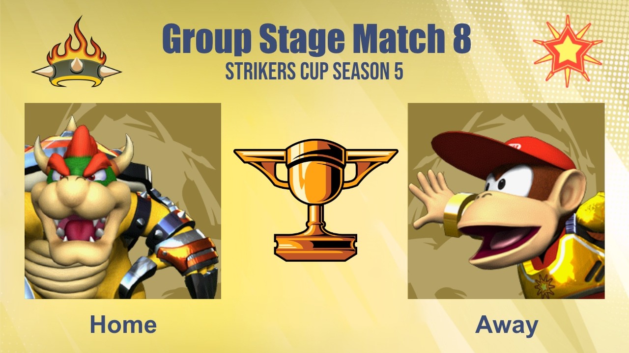 Strikers Cup Season 5 - Bowser vs. Diddy Kong