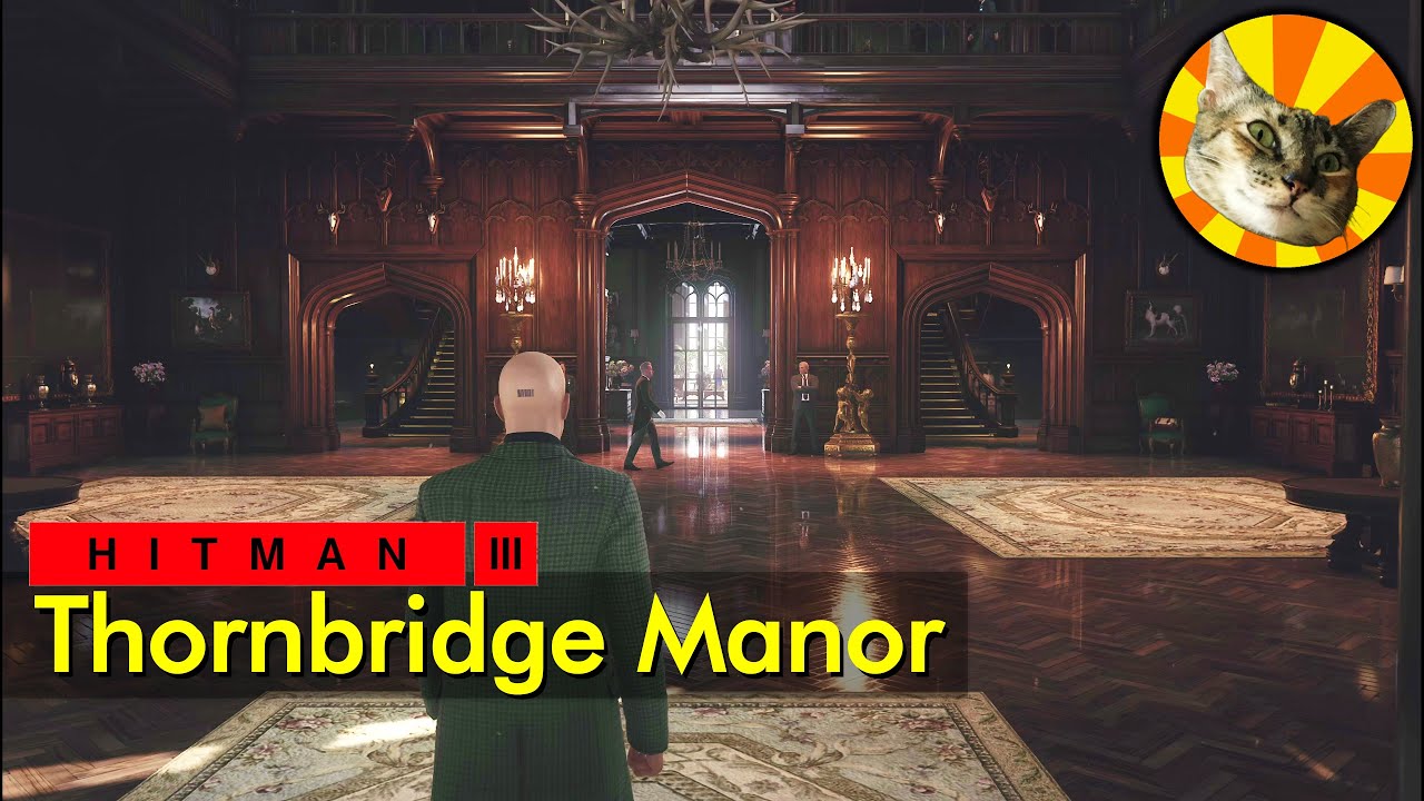 Thornbridge Manor (Dartmoor) interiors tour - Hitman 3