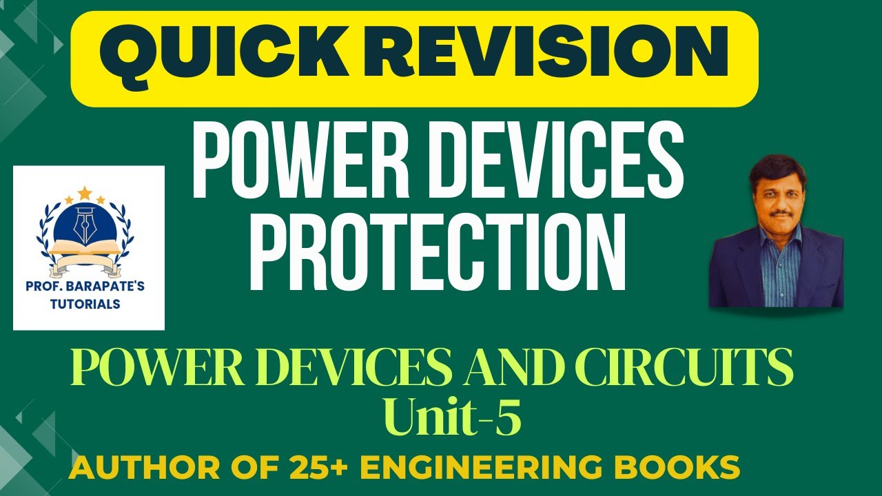 QUICK REVISION OF POWER DEVICE PROTECTION
