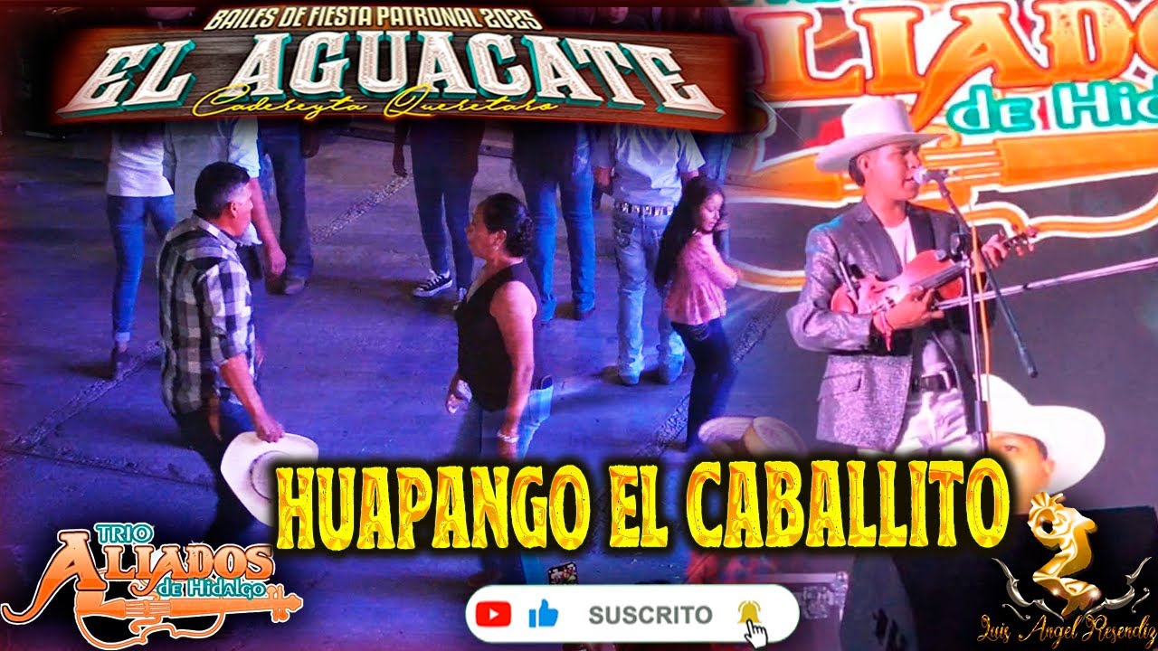 🤠🎻🔥El Caballito💥🤩-TRÍO ALIADOS DE HIDALGO💃✅️🥳 El Aguacate 2025🥑🔥🤠