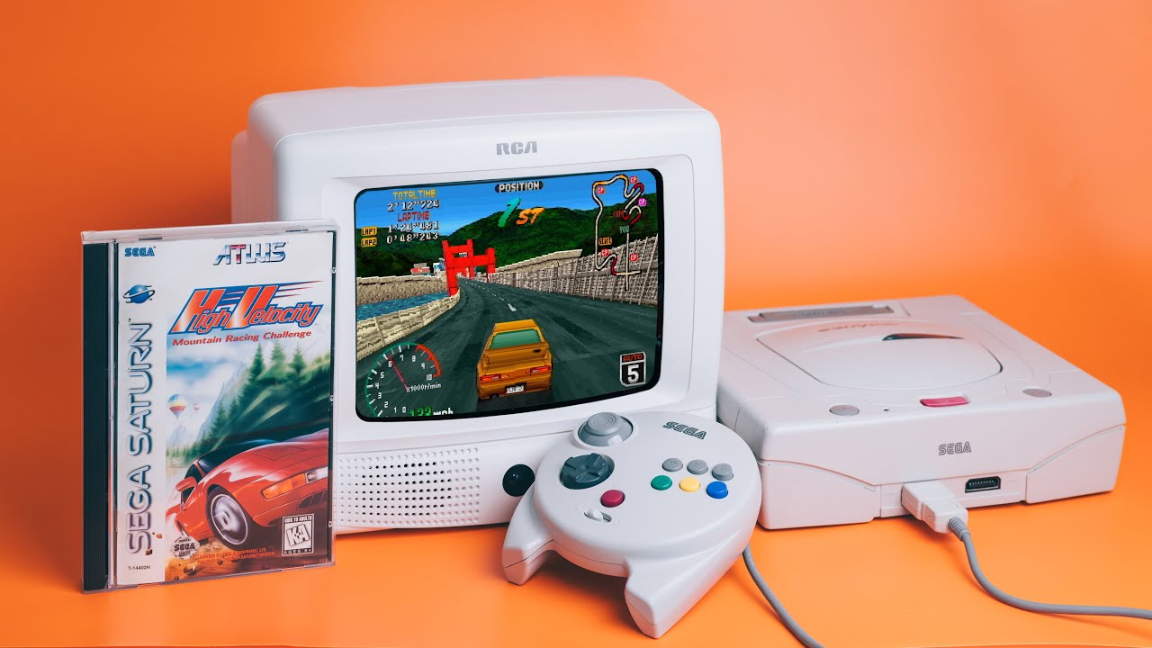 Cave and Atlus Made a Sega Saturn Racing Game You've Never Heard Of - High Velocity Mountain Racing