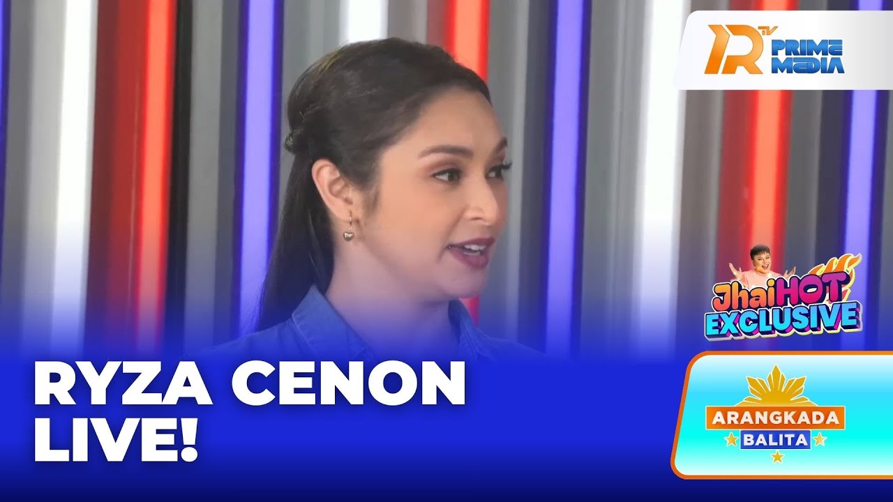 Ryza Cenon, Nakipagkwentuhan Live sa Studio | Arangkada Balita