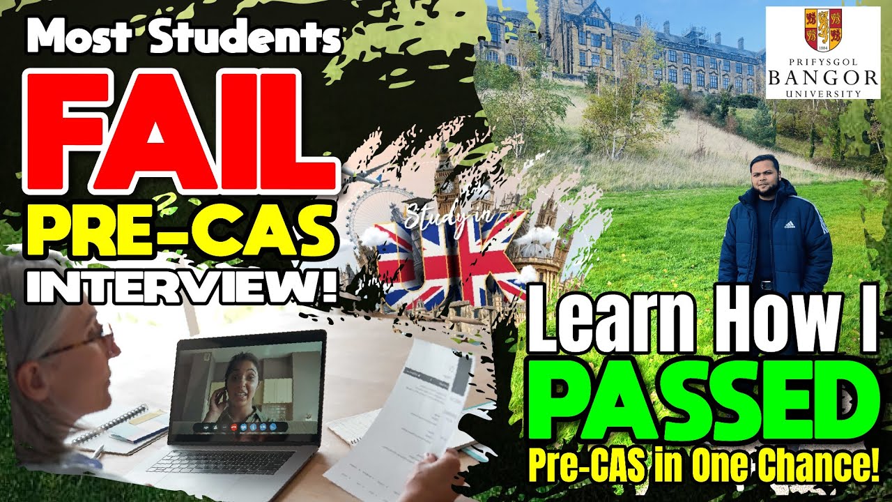 The UK Pre-CAS Interview No One Warned You About! | Real Questions & Secrets from Bangor Student 🇬🇧