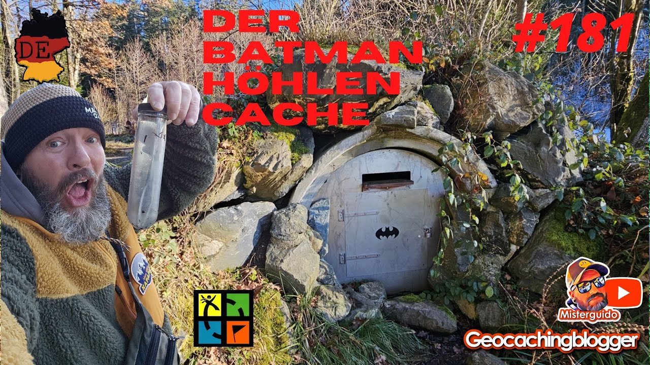 Geocaching Vlog 181 Die Batman Tour in Niedersonthofen