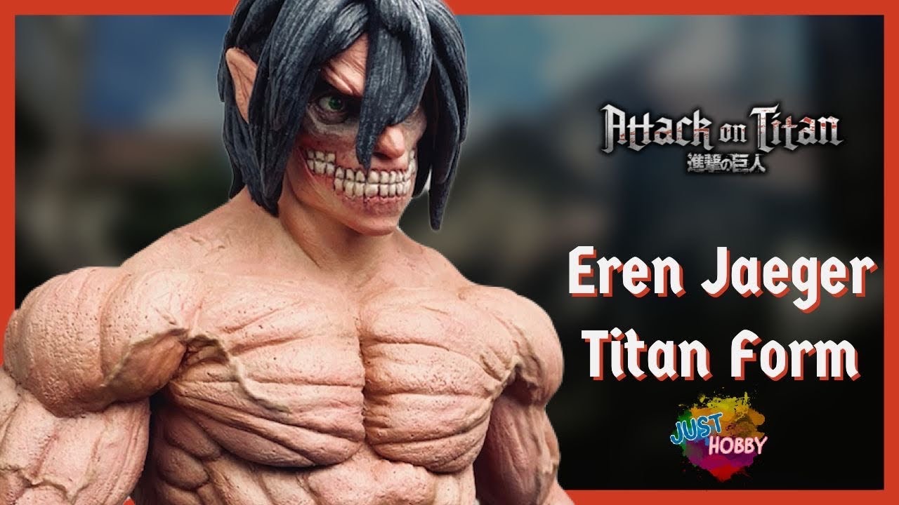 Sculpting Eren Jaeger (Attack Titan) | Attack on Titan | Shingeki no Kyojin