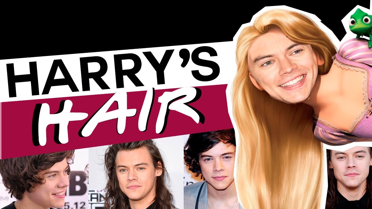 a stupid video about harry's hair evolution ( ͡° ͜ʖ ͡°)