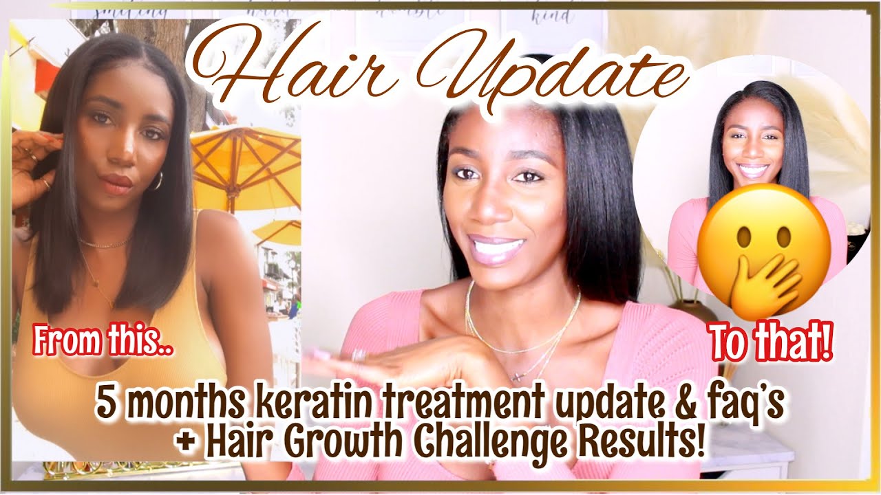 HAIR UPDATE | 5 Months with Keratin Treatment + FAQ's + Hair Growth Results! | Simply Subrena