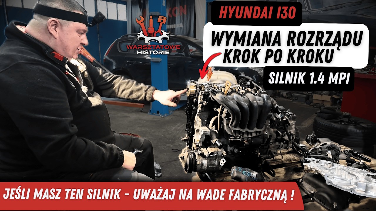 HYUNDAI i30 1.4 / 1.6 MPI – ROZRZĄD i ZACIERAJĄCA się pompa oleju 😱 Jak tego uniknąć ?