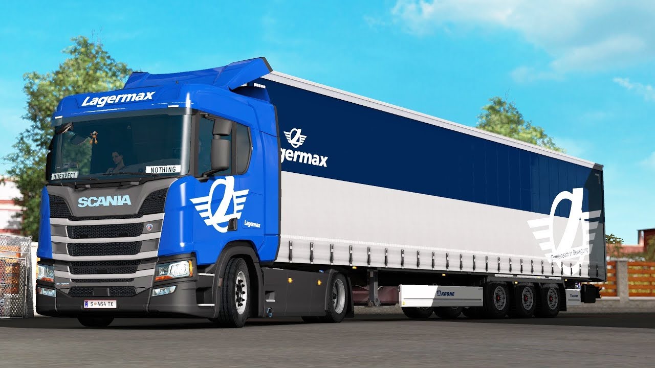 ETS2 1.33 open beta Scania R450 Salzburg - Kapellskär  Part 1/2