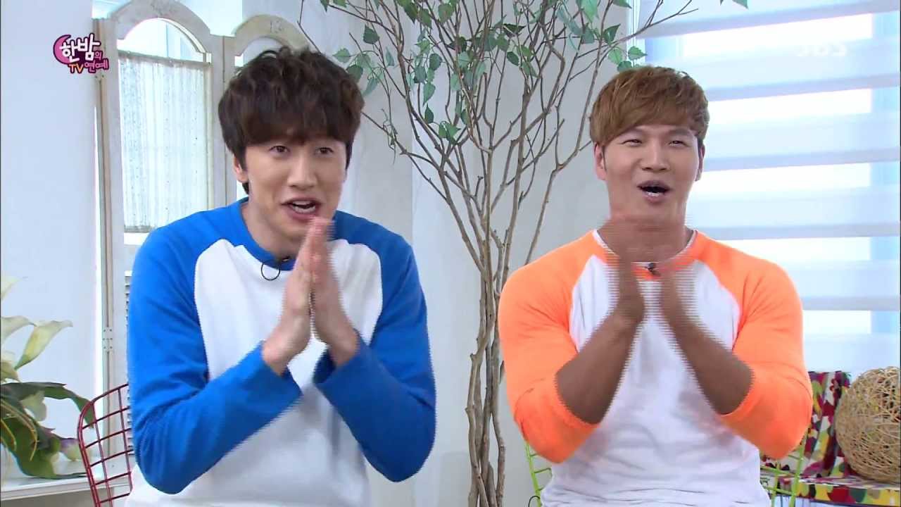 대륙을 휩쓴 두 남자 환상의 케미 이광수-김종국 @한밤의 TV연예! 20150408