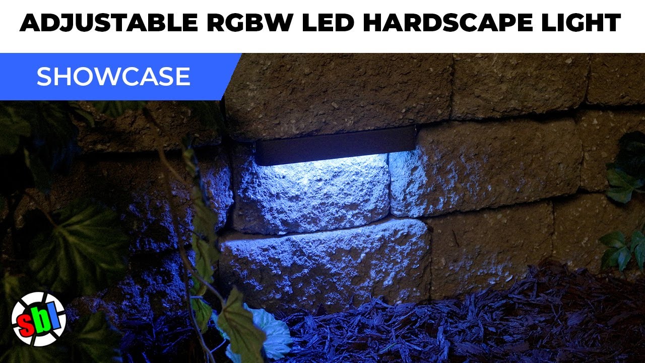 Adjustable RGBW LED Hardscape Light