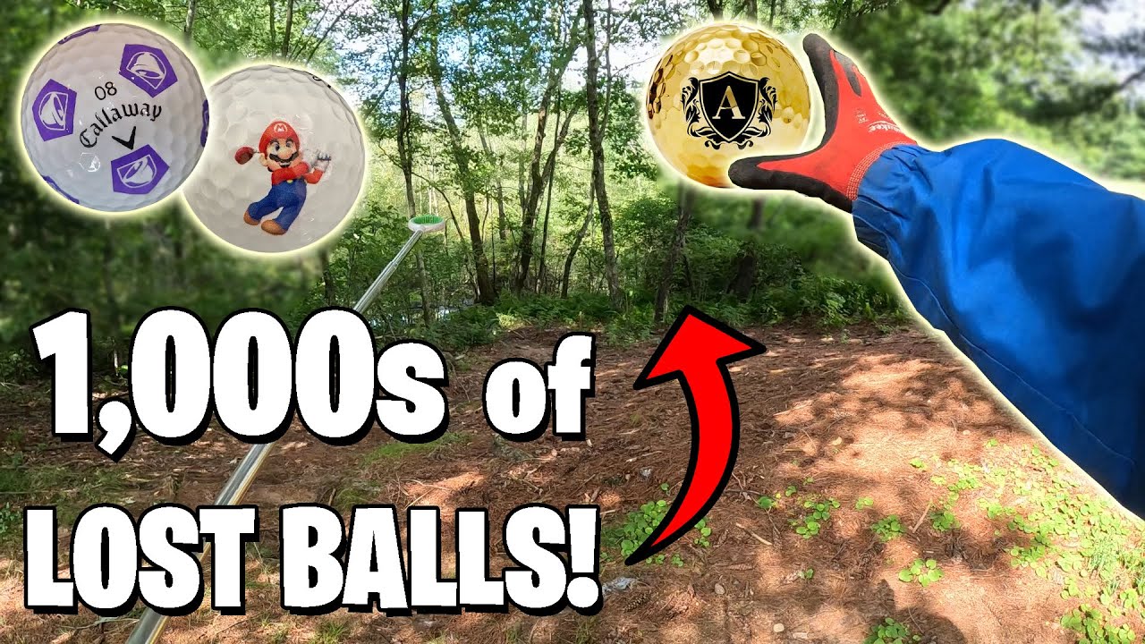 I Found the World's RAREST Logos GOLF BALL HUNTING! 🤯