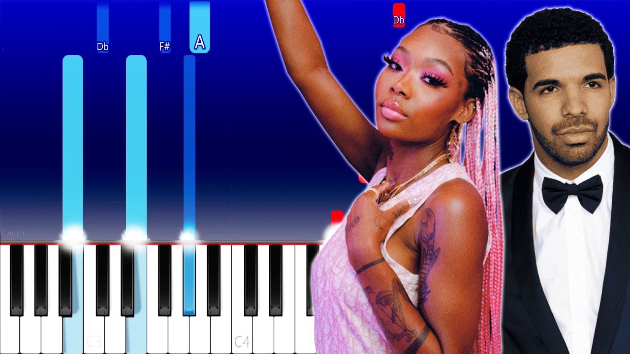 Summer Walker, Drake - Girls Need Love (with Drake) - Remix (Piano Tutorial)
