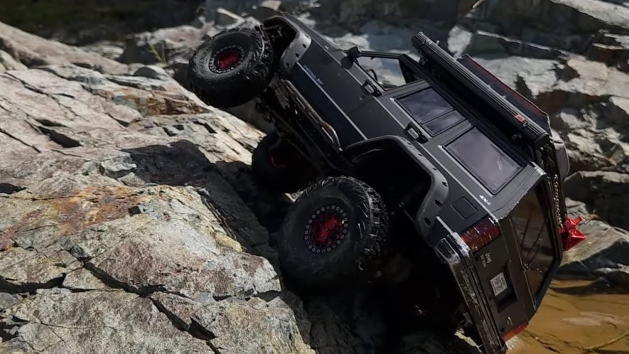 Scale Rc: 1/10 Traxxas TRX4  Jeep Cherokee XJ Rock Trail Adventure