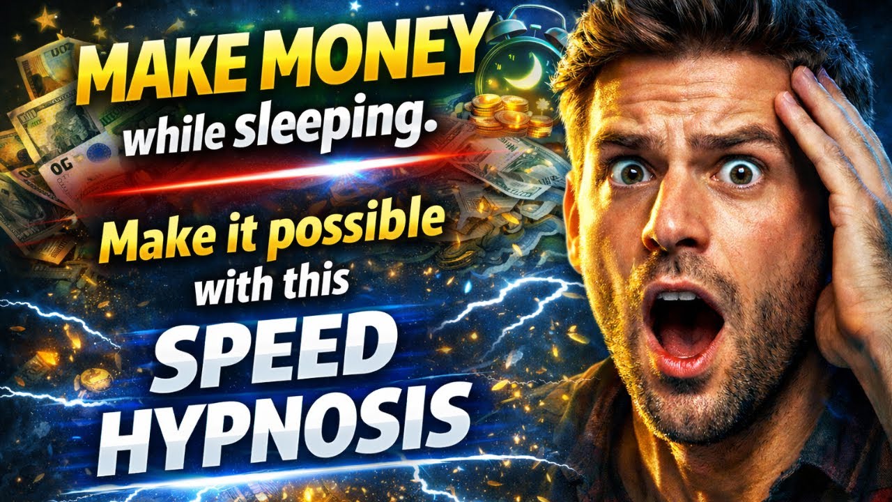 Make Money While Sleeping &ndash; Speed Hypnosis to Re-Wire Your Mind