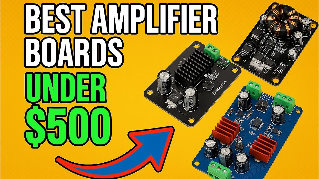 Top 5 Best Amplifier Boards Under $500