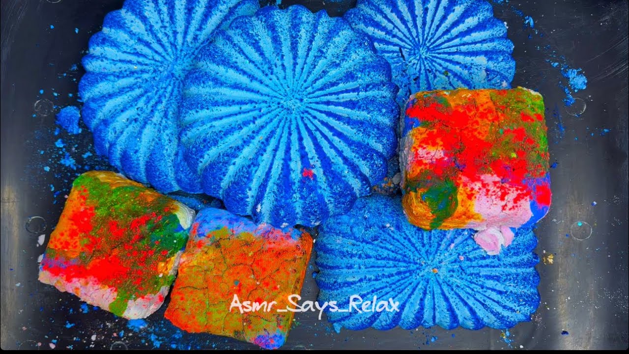 ASMR | Lovely Soft BLUEEEEE Reforms | Dyed Pasted Freshies