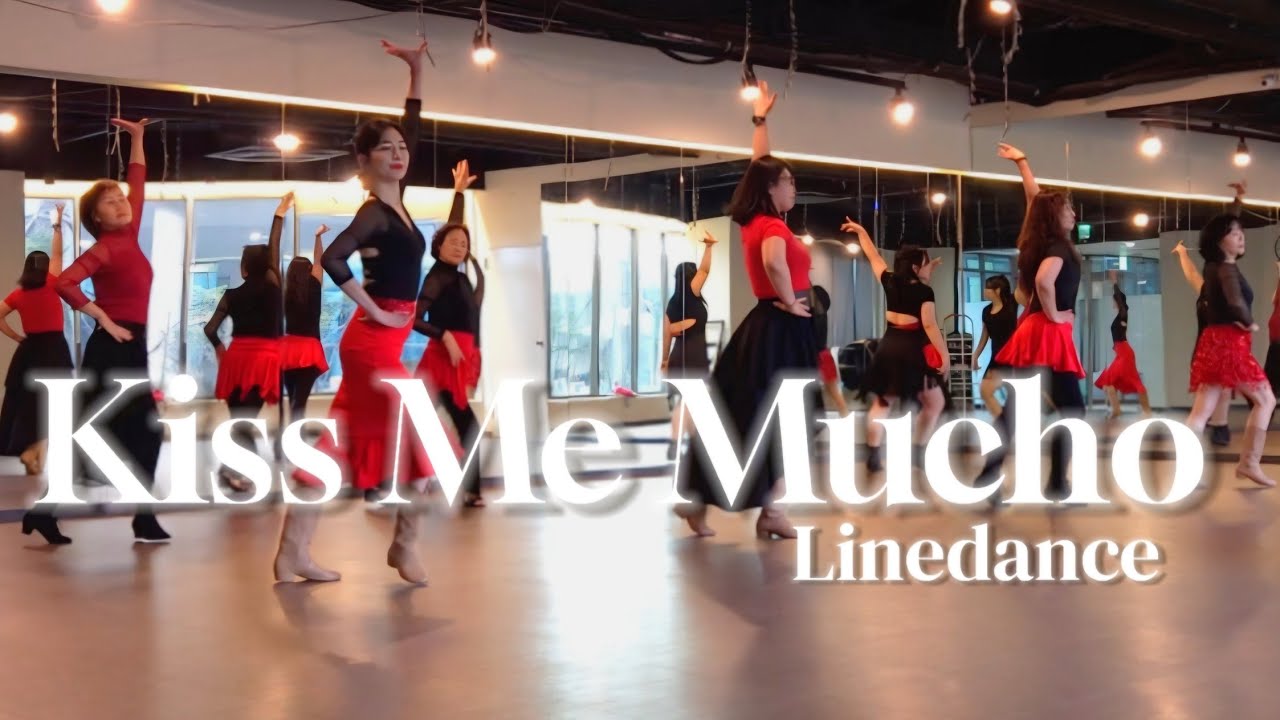Kiss Me Mucho Linedance| High Improver| Demo | 초중급라인댄스 | ⭐KSLDA 교육위원 이희선
