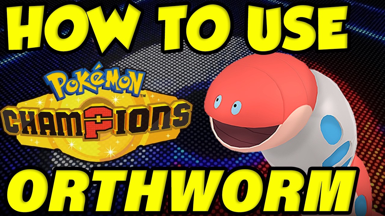 КАК ИГРАТЬ ЗА ORTHWORM В POKEMON CHAMPIONS! Гайд по мувсетам Orthworm | Лучшие сборки для Orthworm
