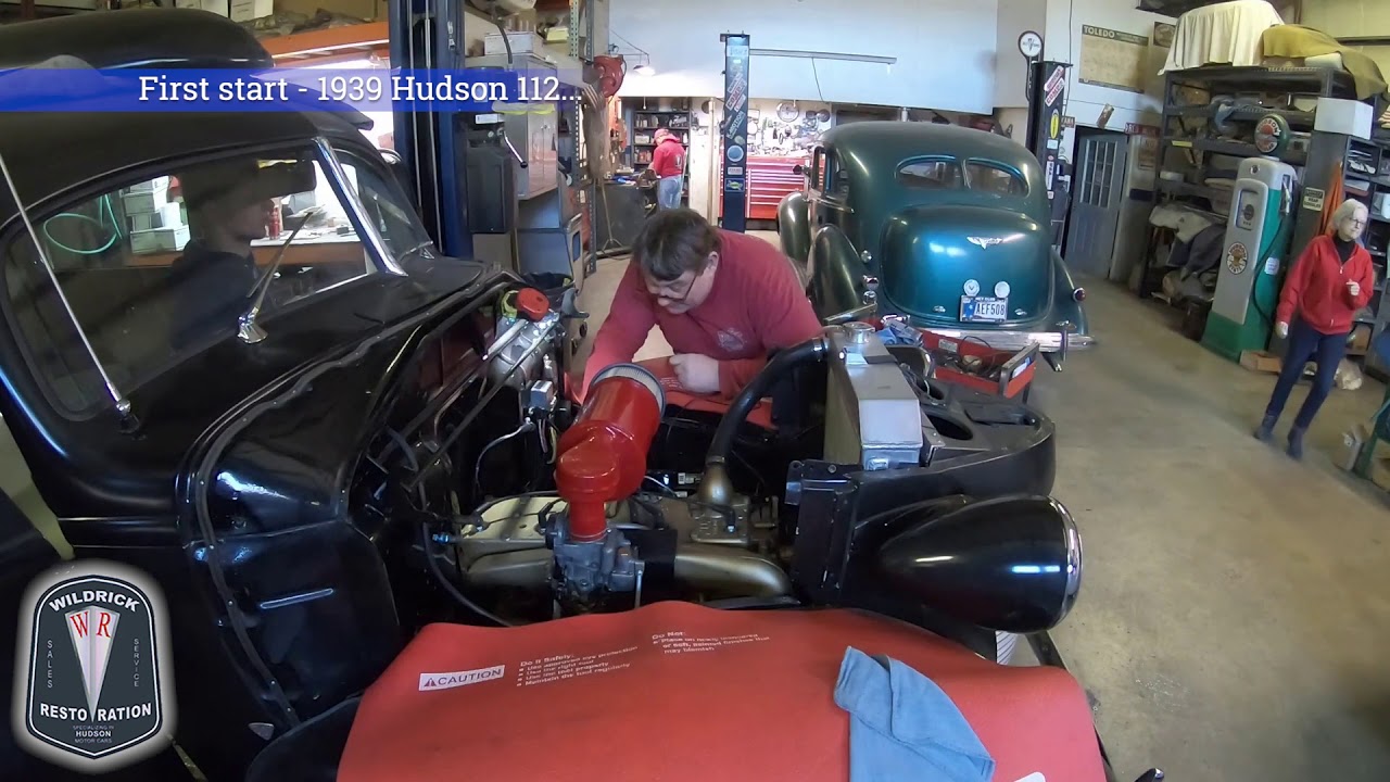 1939 Hudson 112 FIRST START