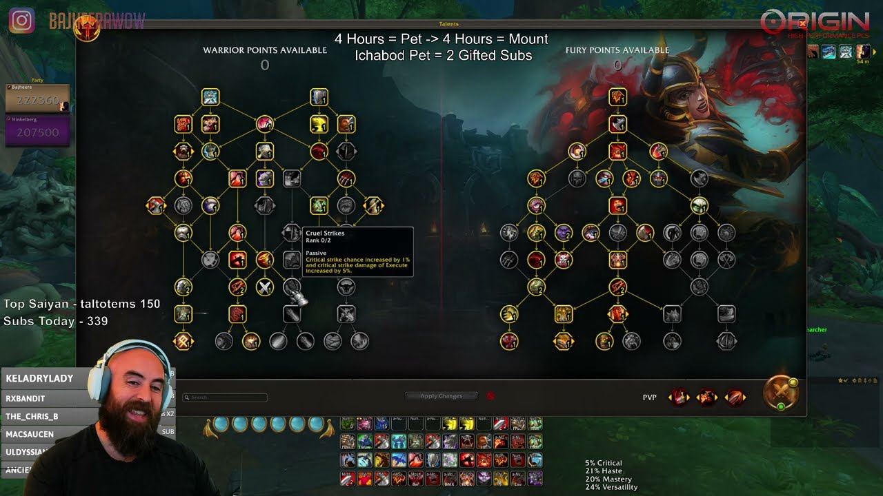 Fury Warrior S1 PvP Build Update (Annihilator / T-Roar) - World of Warcraft Dragonflight Guide