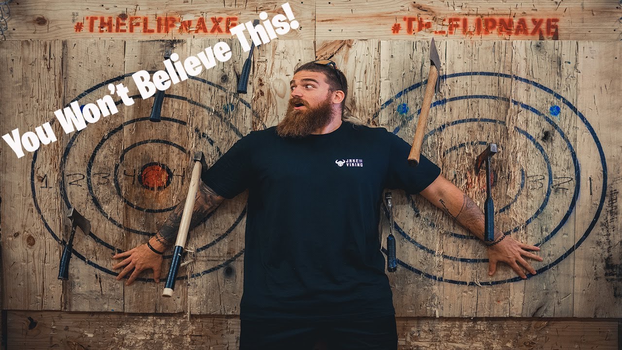 Epic Axe Throwing Trick Shots!
