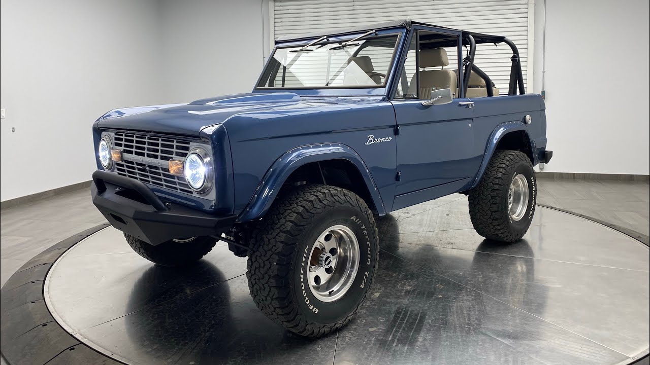 1974 Bronco RestoMod FiTech EFI 302 V8, Lifted on 33s