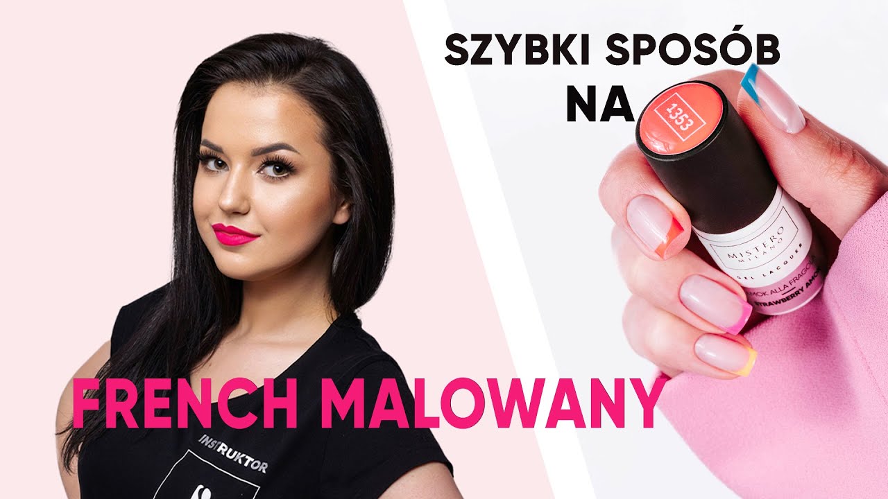 Jak zrobić french kolorowy? | Paznokcie french kolorowy | Mistero Milano