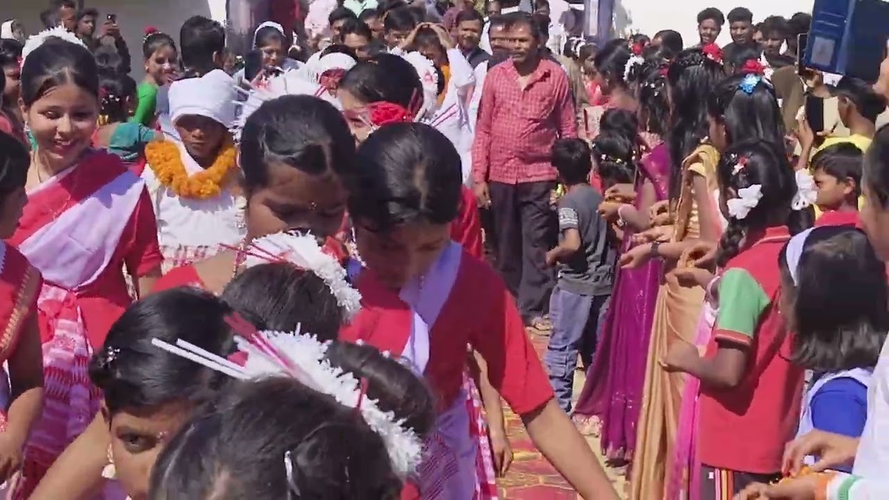 Traditional welcome to our Chief Guest of Annual Day # Shri Bandhu Tirkey (Ex- Education Minister)JH