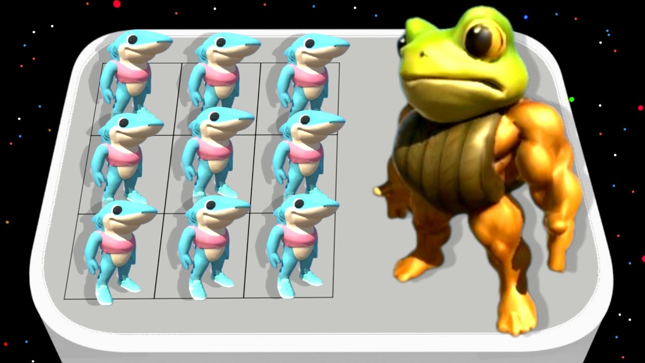 Italian Meme Games: Merge Runner _ Brainrot Animals Merge Master, Tung Tung Sahur Gameplay