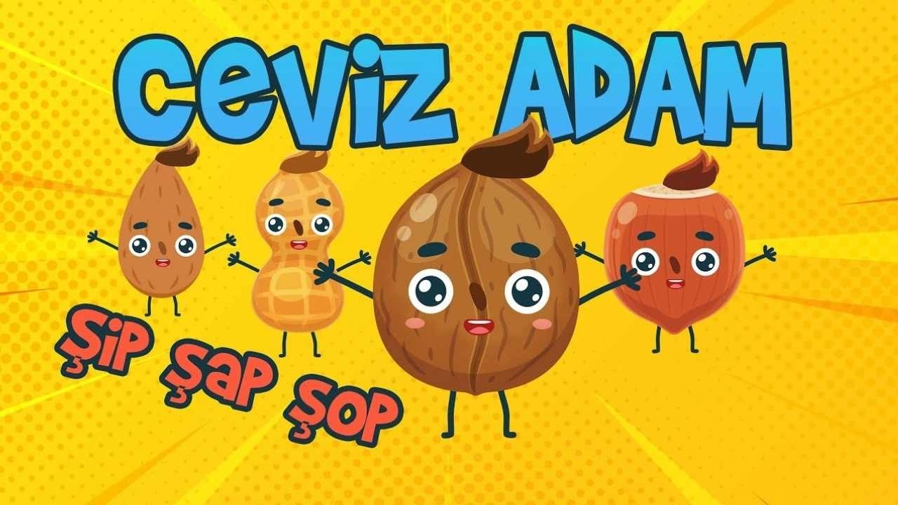 Ceviz Adam Şip Şap Şop  En Kaliteli Bebek ve Çocuk Müzikleri