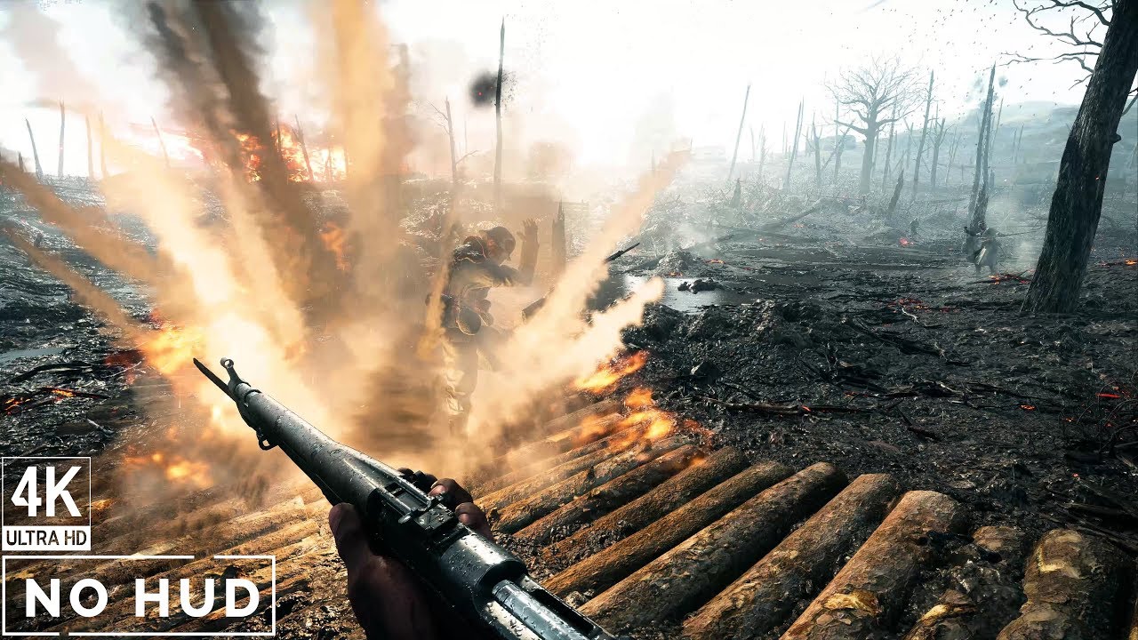 Battlefield 1: Storm of Steel | No HUD | 4K 60FPS
