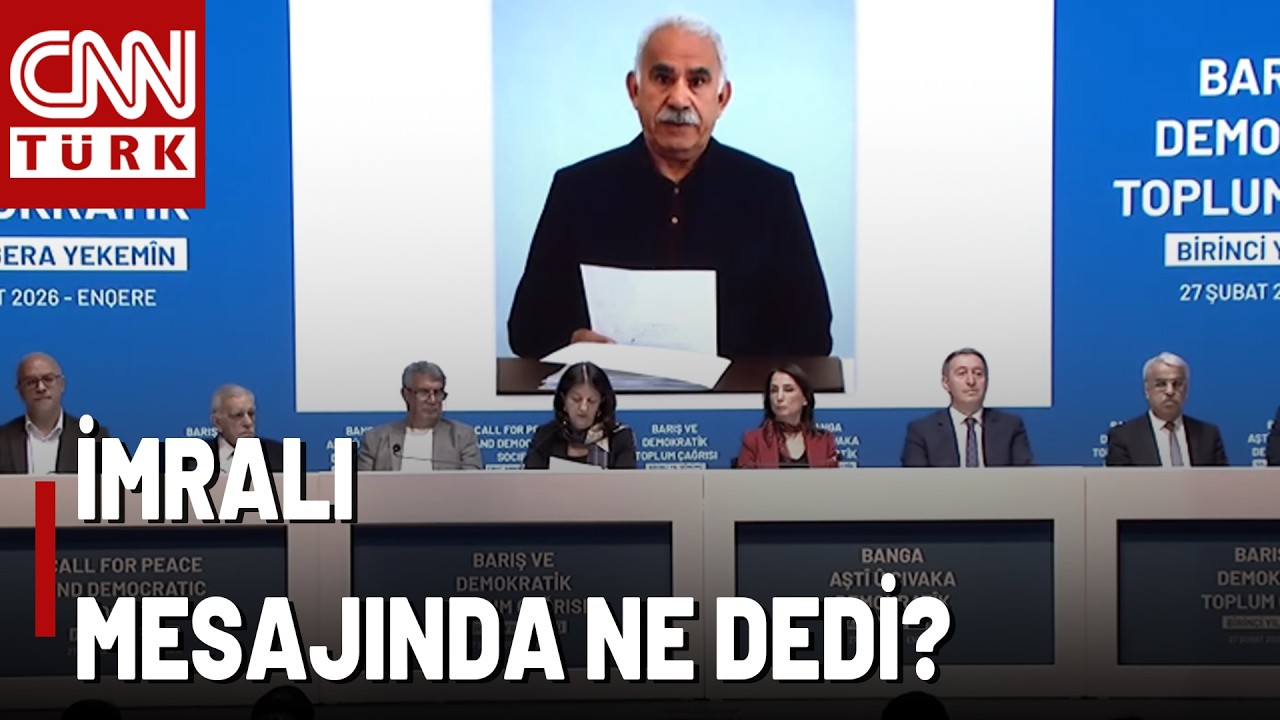 İmralı'dan Yeni Mesaj Okundu! İşte İmralı'nın Mesajında Öne Çıkanlar...